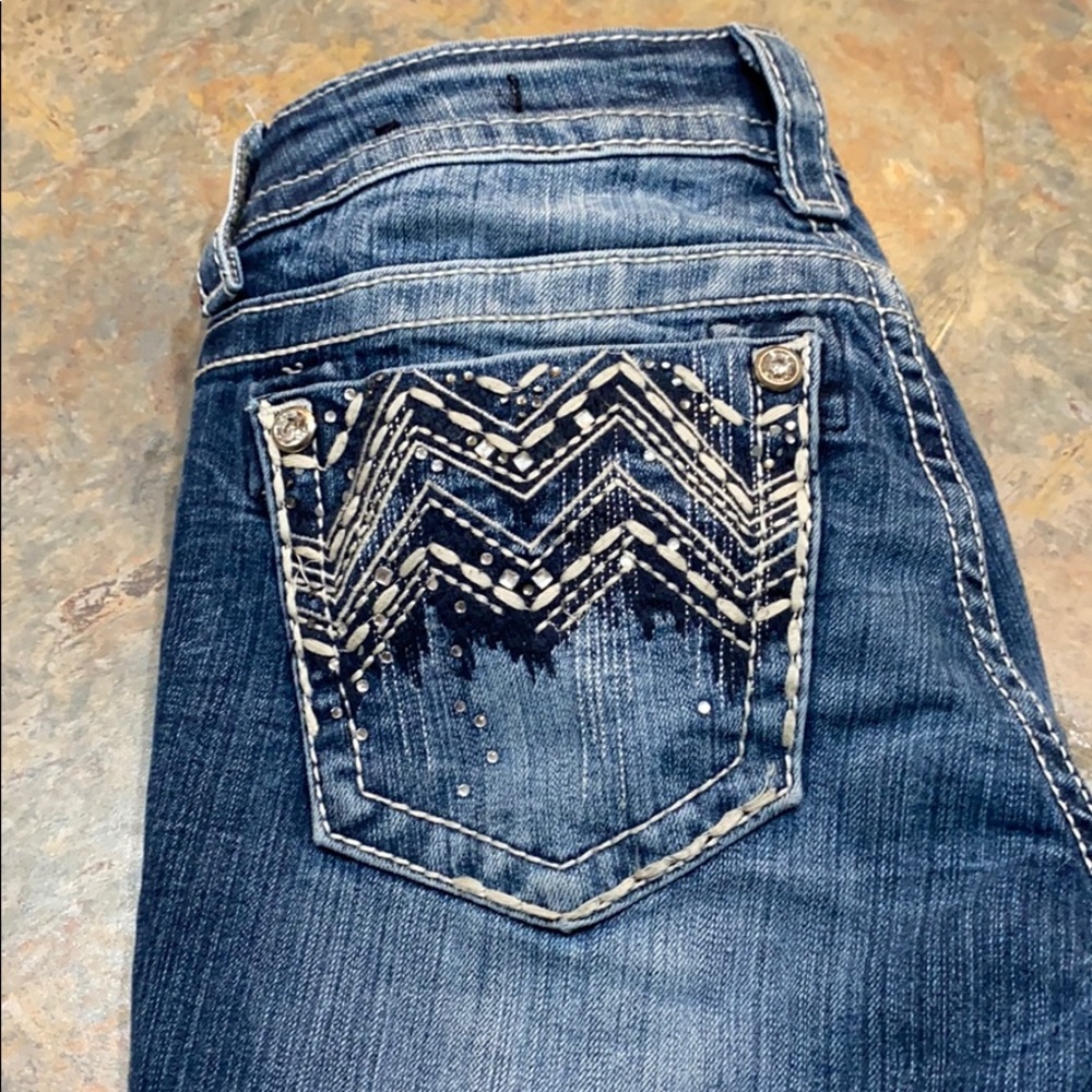 Lightly worn Miss Me Jeans